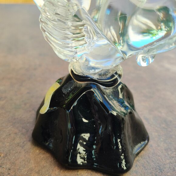 Icet Arte Murano Glass Fish Sculpture / Figurine on Black Base - See Description - Picture 9 of 13